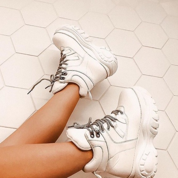 A Mermaid's Epiphany Shoes - 90’s Rocker | Chunky Lace Up Boots